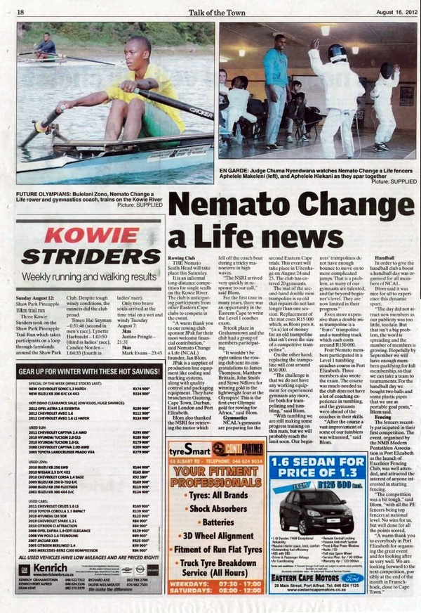Nemato Change a life news